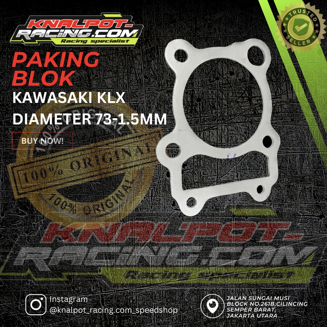 PAKING BLOK KAWASAKI KLX 73-1.5MM